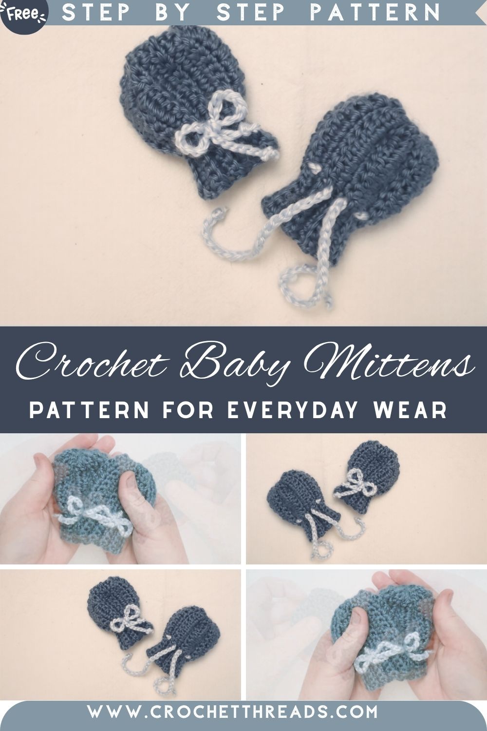 Impressive Crochet Baby Mittens Pattern for Everyday Wear
