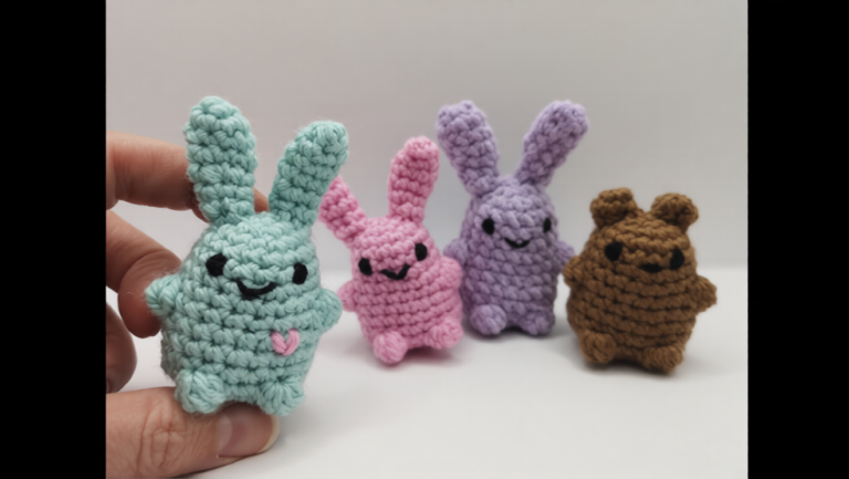 Refined Crochet Kawaii Bunny Amigurumi Pattern for Newcomers