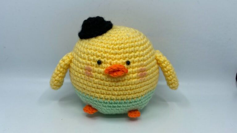 Crochet Golden Tiny Sunshine Little Chick Toy Pattern Ideas