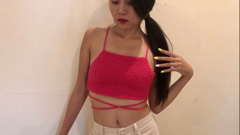 Free Crochet Spaghetti Strap Crop Tops – Summer Collection Ideas