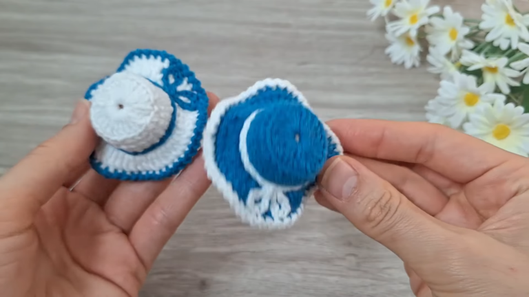 Free Crochet Tiny Sombrero Mini Hat for Seasonal Craft Ideas