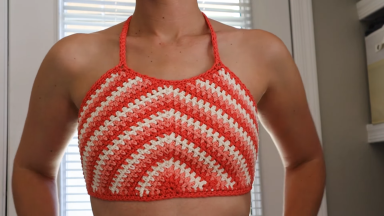 Vibrant Crochet Tricolor Top Patterns to Achieve Casual Glam