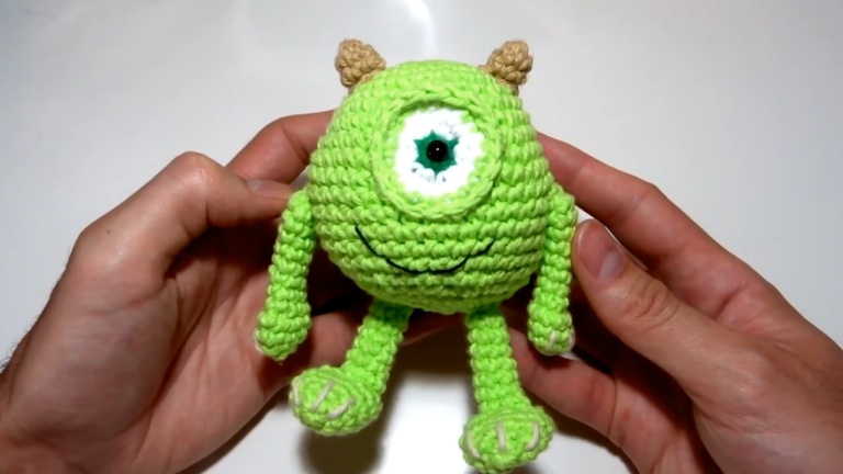 Crochet Mike Wazowski and Sulley Sullivan Amigurumi Monsters Patterns