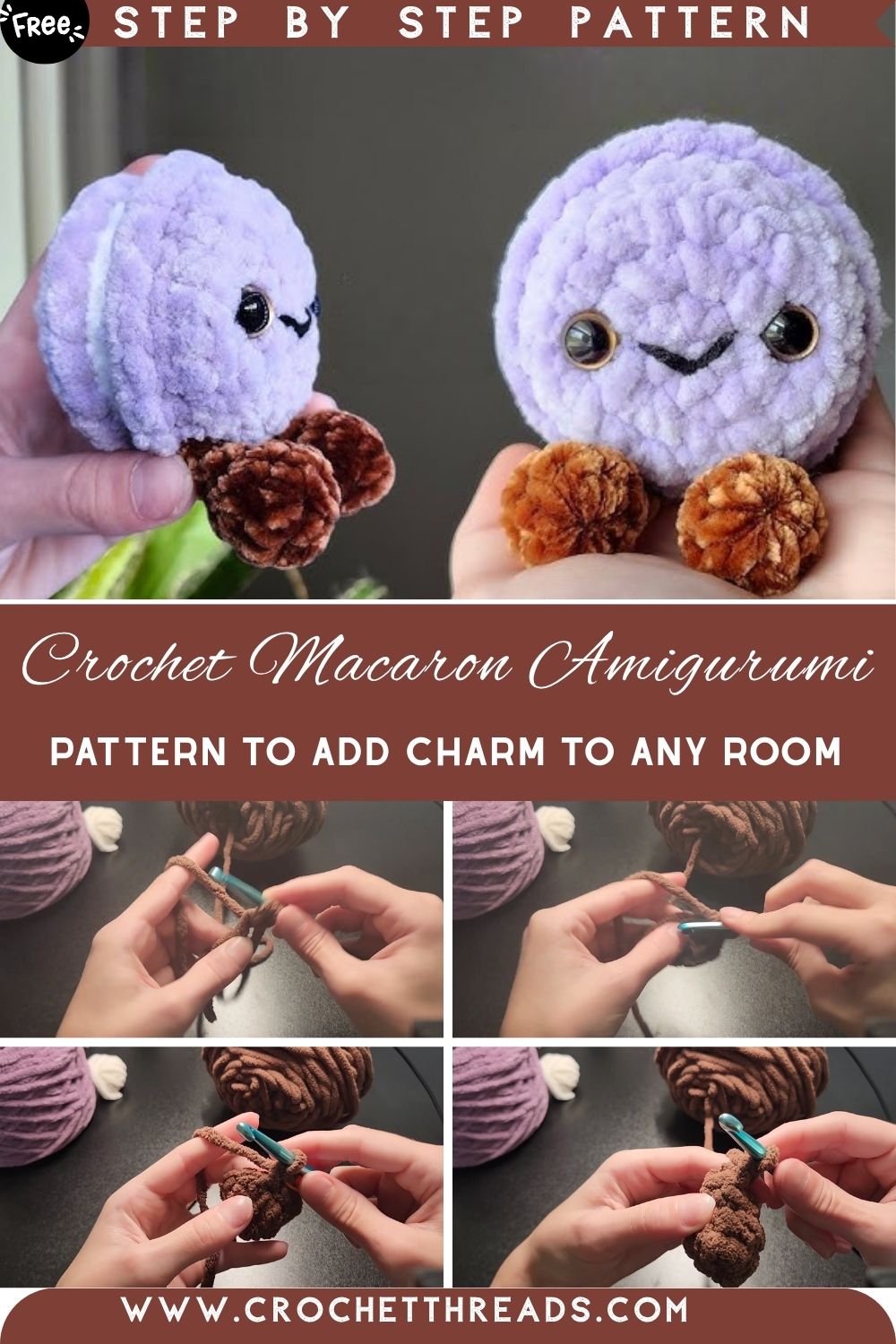 Fabulous Crochet Macaron Amigurumi Pattern to Add Charm to Any Room