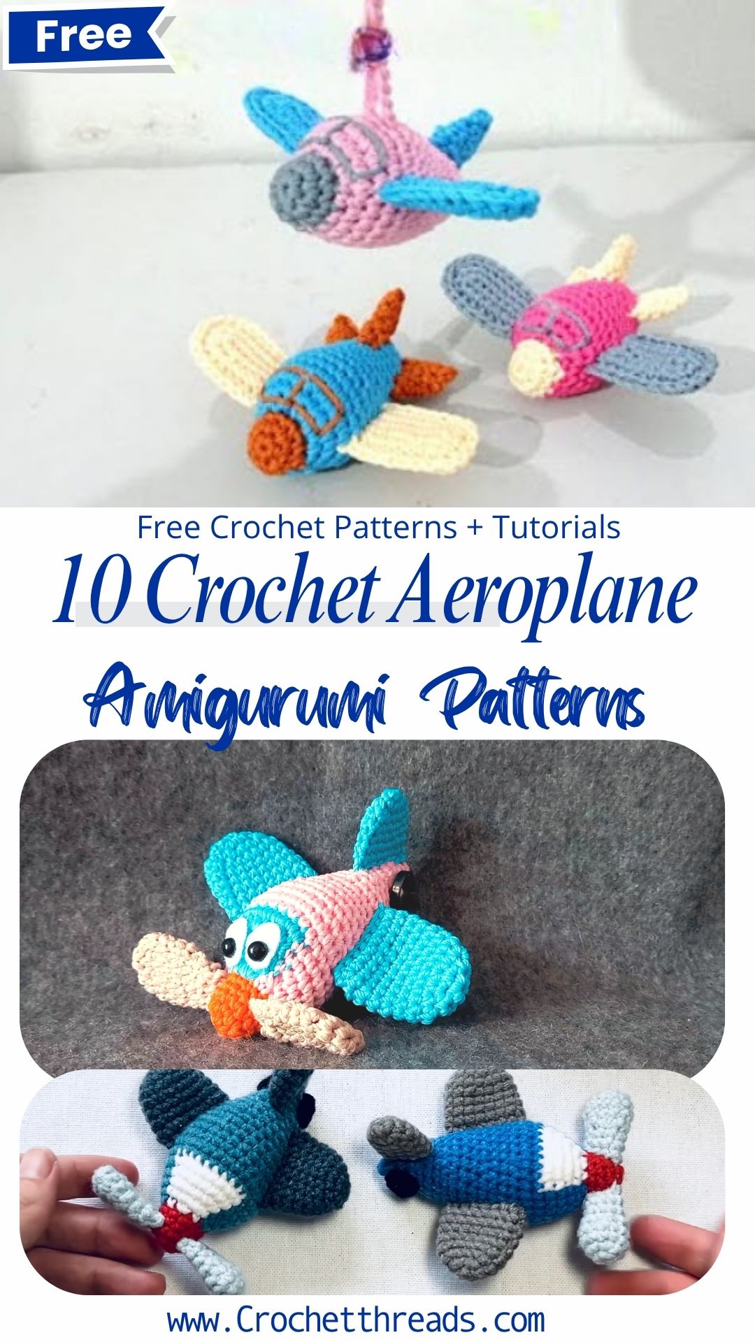 Free Crochet Aeroplane Amigurumi Patterns – The Ultimate Collection