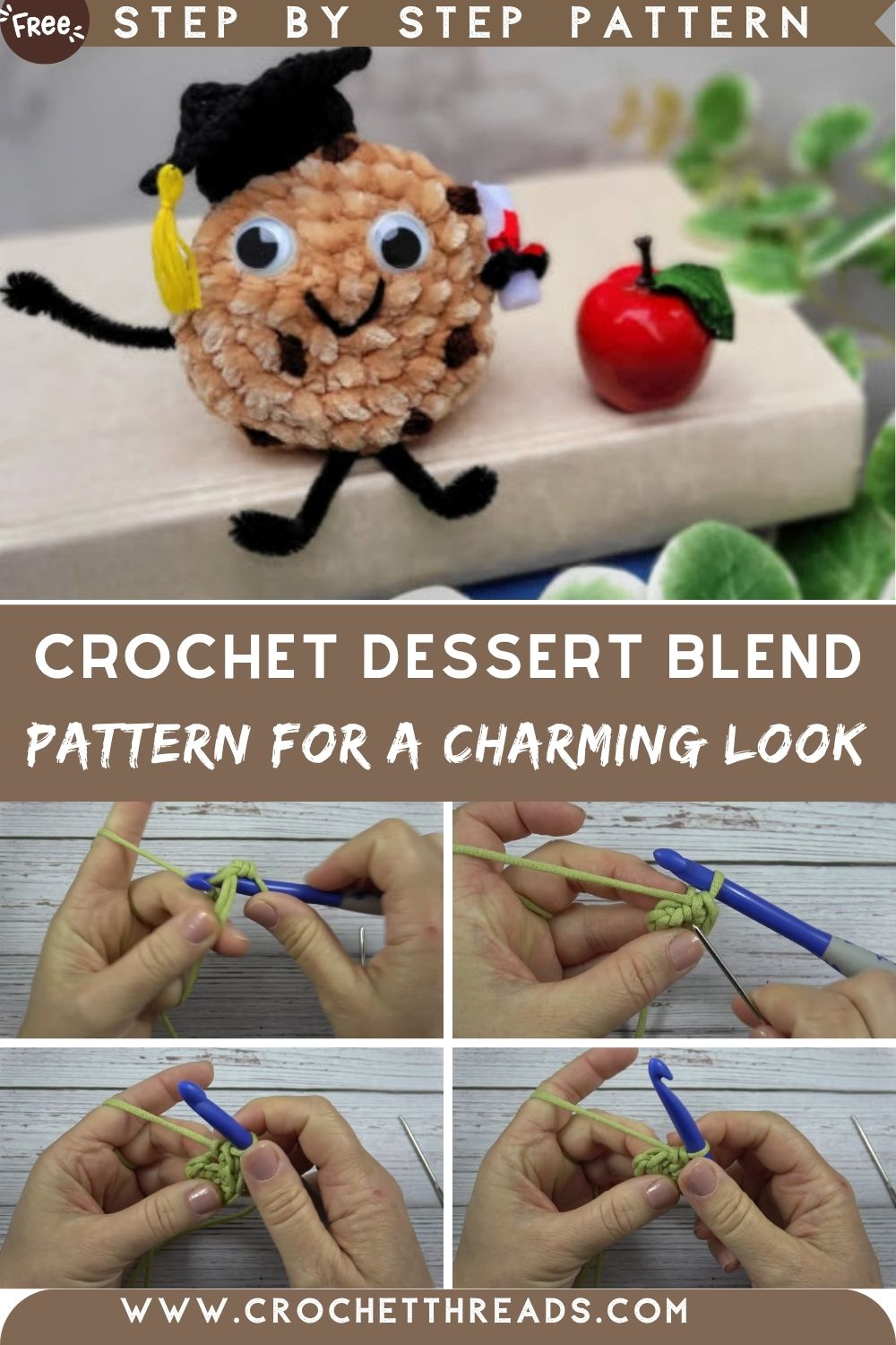 Humble Crochet Dessert Blend Amigurumi Pattern for a Charming Look