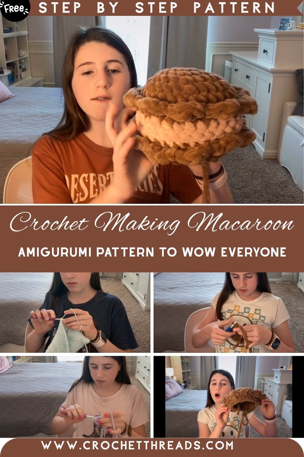 Passionate Crochet Making Macaroon Amigurumi Pattern to Wow Everyone