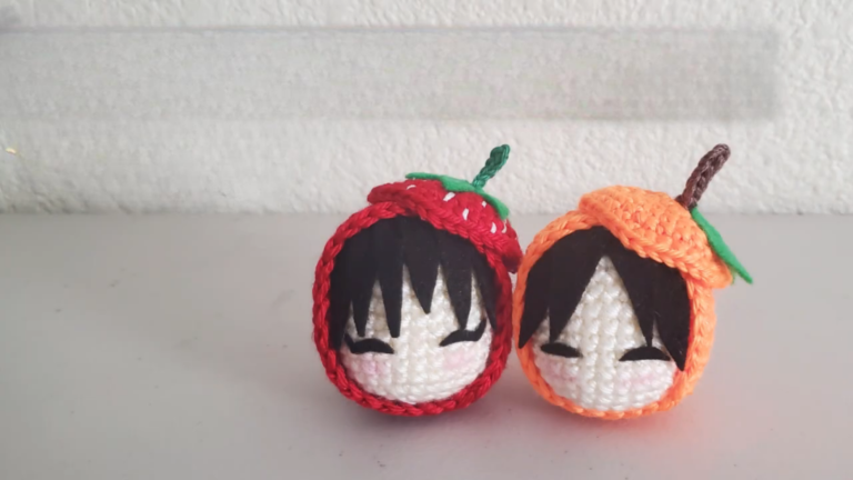 Mini Crochet Keychains of Yoongi & Hobi Your New Bag Charm Obsession