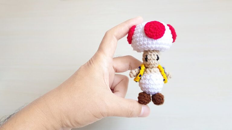 Easy Crochet Toad Amigurumi Mario Bros Character Patterns Ideas