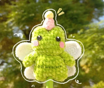 Magical Crochet Winged Fairy Cute Amigurumi Pattern Free