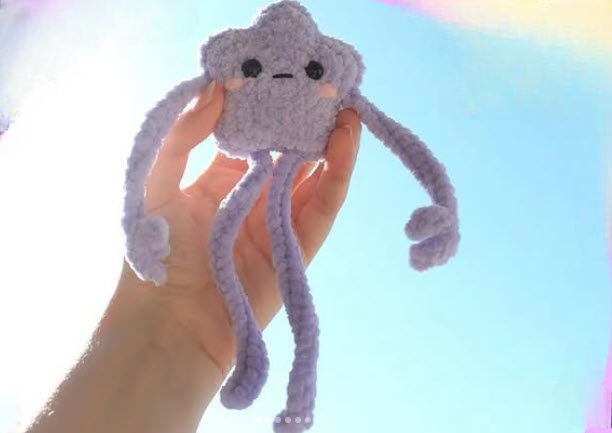 Adorable Crochet Leggy Star Amigurumi Pattern Free Kawaii