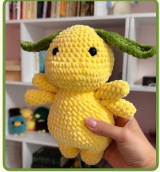 Crochet Light Spirit Yellow Amigurumi Pattern for a Unique Look