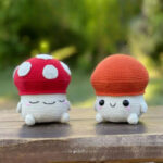 Crochet Mushroom Amigurumi Pattern for Cozy Fall Decor