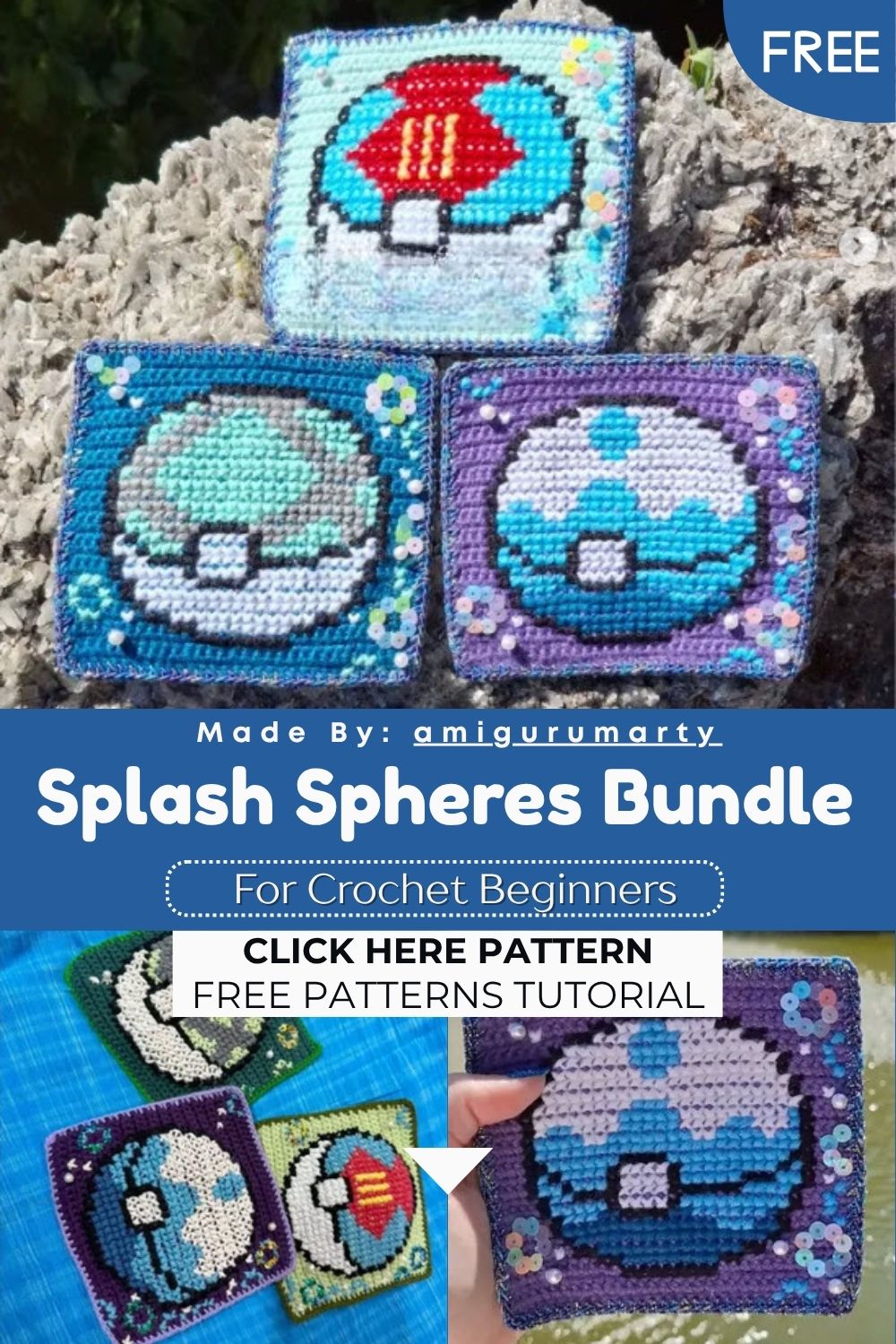 Humble Crochet Splash Spheres Bundle Pattern for Stunning Home Decor