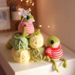Free Crochet Frog Amigurumi Pattern – Cute Frog in Sweater Plushie