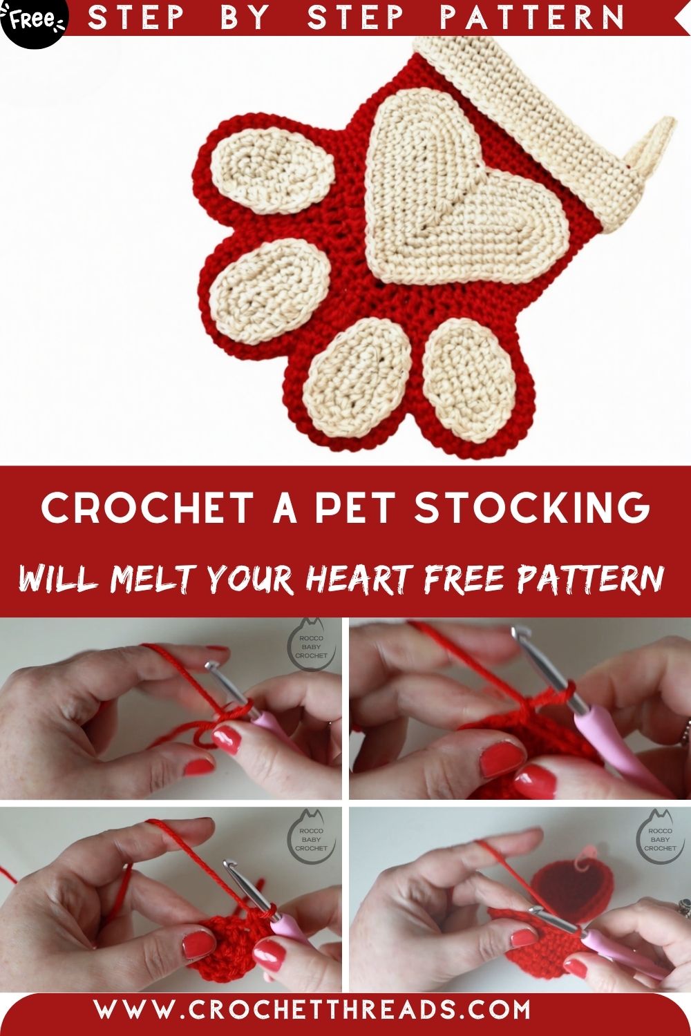 How to Crochet A Pet Stocking That Will Melt Your Heart Free Pattern