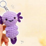 Crochet Axolotl Keychain Amigurumi Pattern for Perfect Gifts