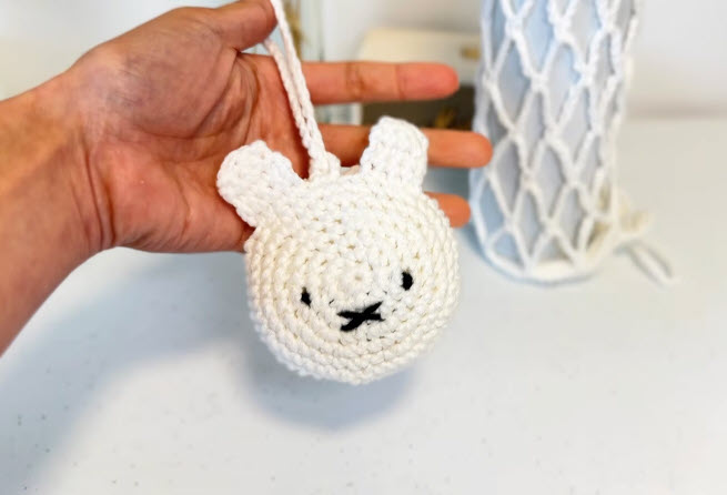 Crochet Bunny Pouch Water Bottle Holder Pattern for a Chic Look