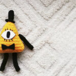Crochet Triangle Character Amigurumi Pattern with Top Hat