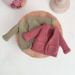 Crochet Baby Cardigan Pattern with Pockets for Toddlers