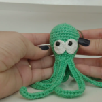 Crochet Octopus Keychain Amigurumi Pattern for Trendy Appeal