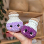 Easy Crochet Mini Potion Bottle Amigurumi Pattern