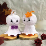 Free Crochet Ghost Amigurumi Pattern Cute Halloween Plush