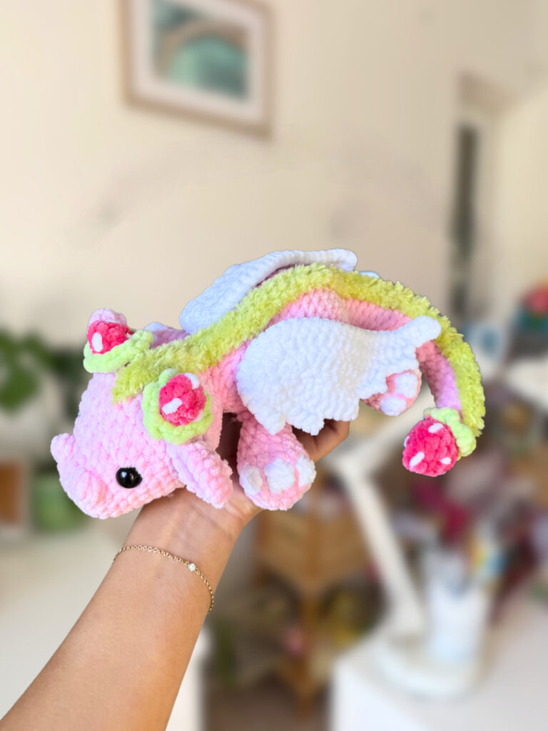 Handmade Crochet Dragon Baby Amigurumi Pattern