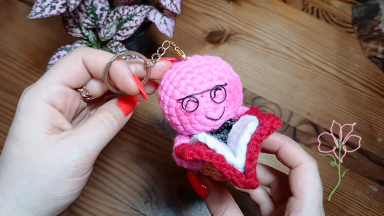 Crochet Cutest Book Keychain Pattern for Great Results