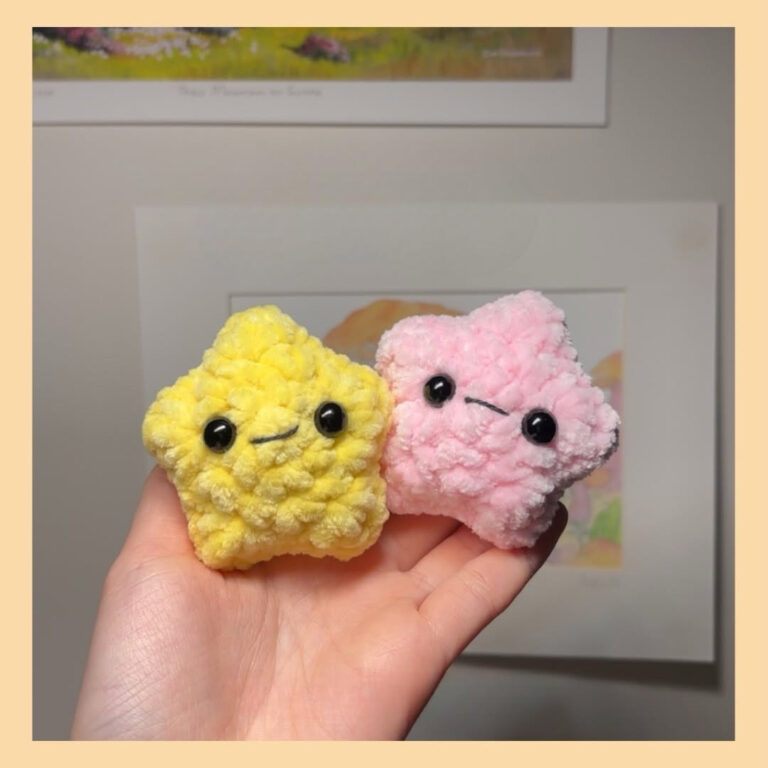 How to Make a Crochet Star Amigurumi Pattern