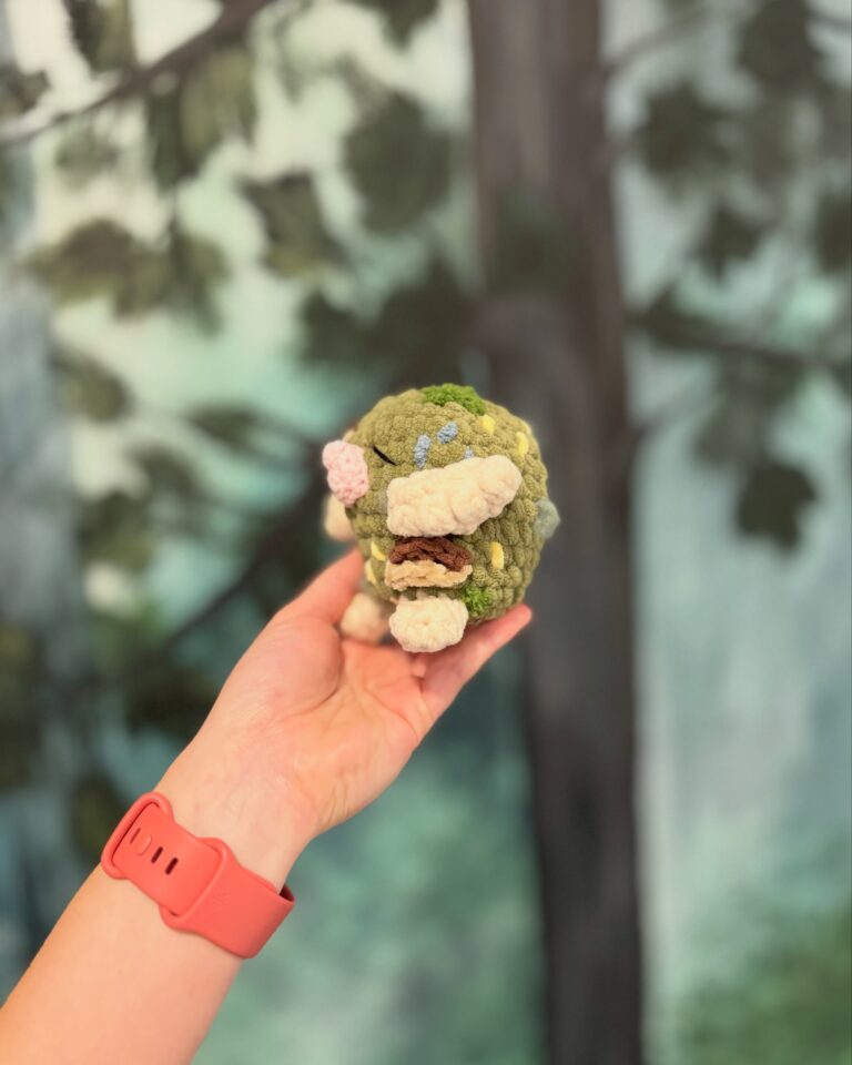 Woodland Crochet Moss Sprite Amigurumi Pattern