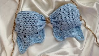 Crochet Butterfly Bikini Top Pattern for Cool Wardrobe