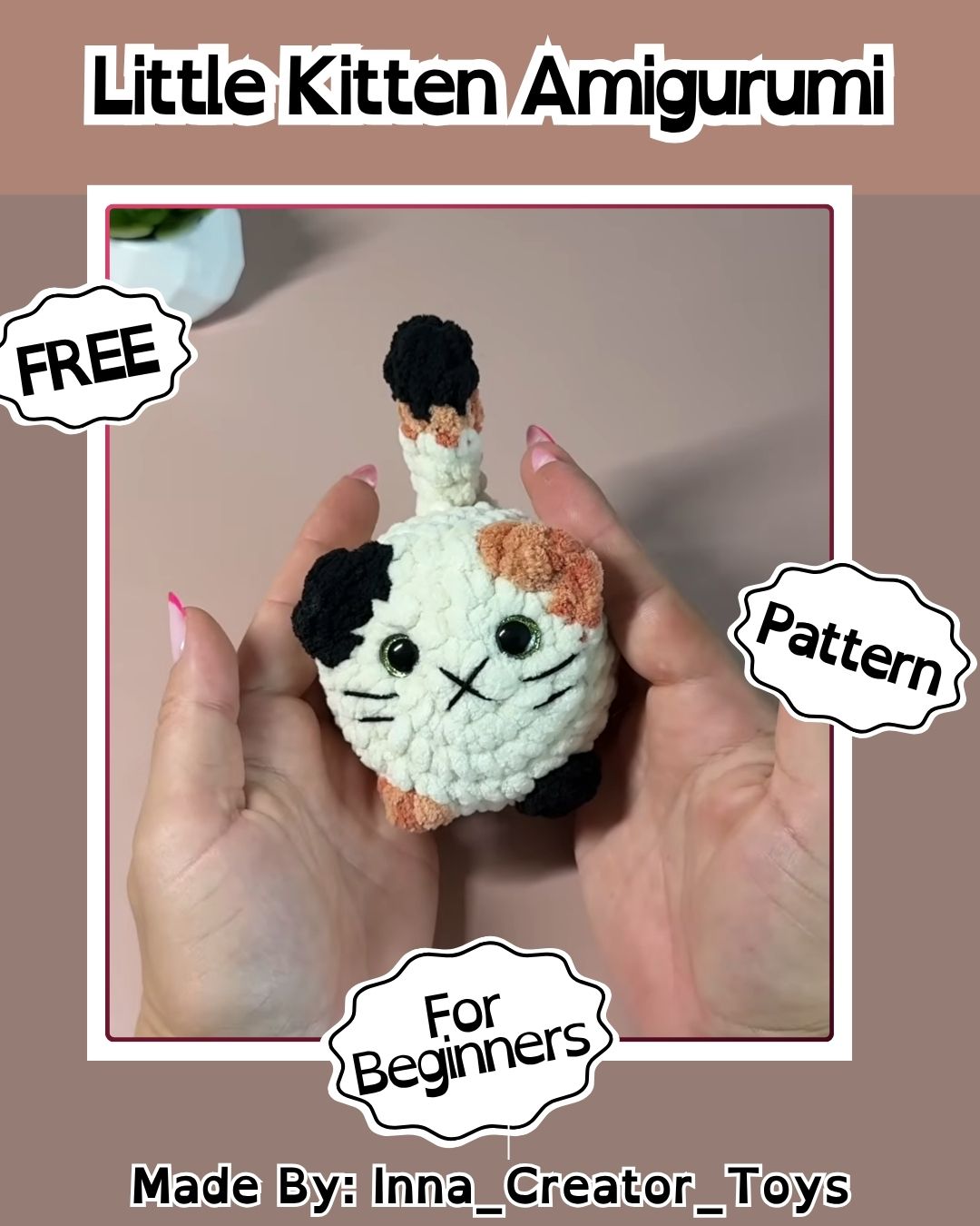Crochet Little Kitten Amigurumi Pattern Fun for All Ages