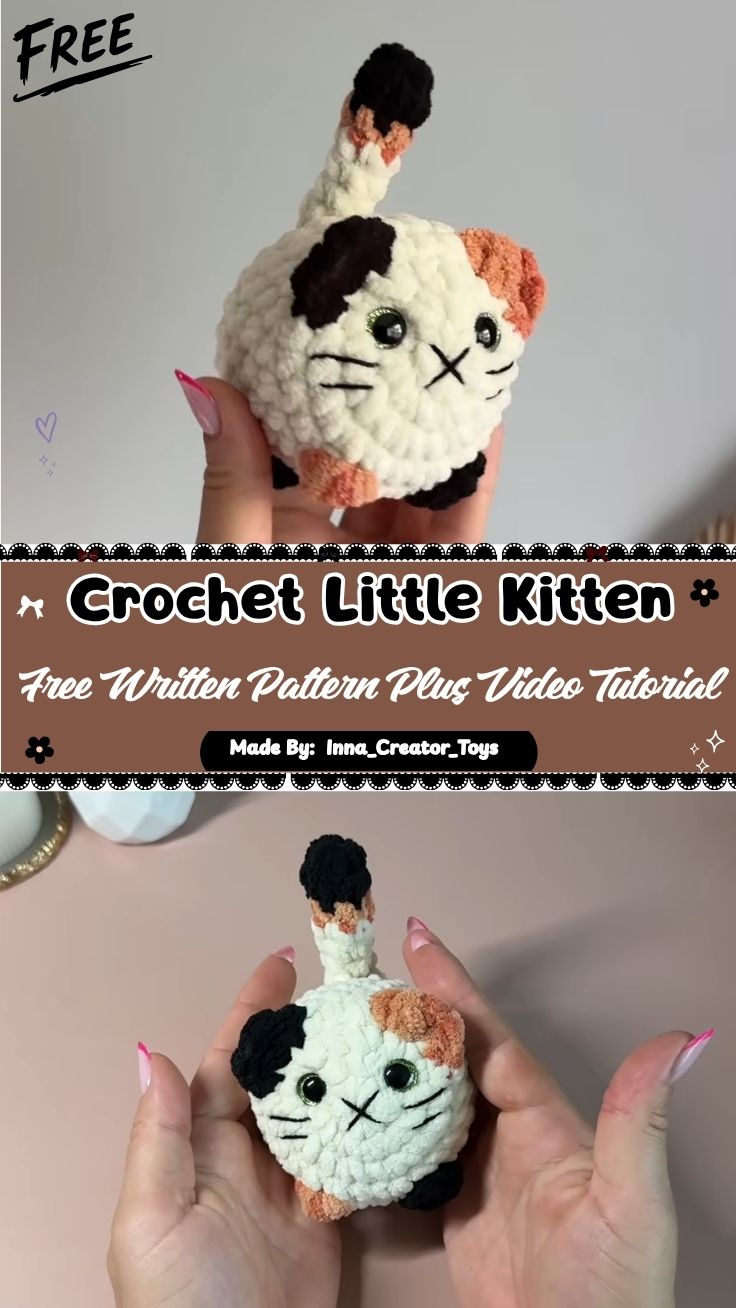 Crochet Little Kitten Amigurumi Pattern Fun for All Ages