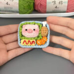 Easy Crochet Lunch Box Keychain Pattern Amigurumi Play Food