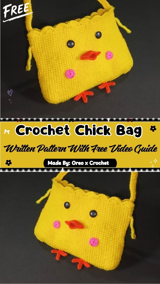 Free Crochet Chick Bag Pattern with Easy Instructions