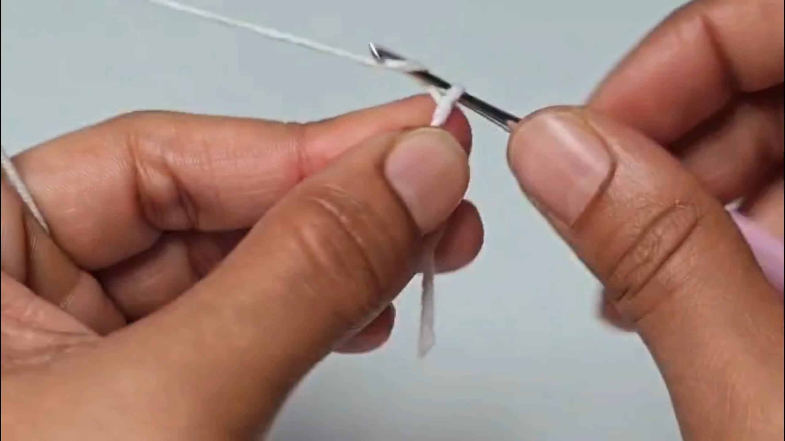 Free Crochet Evil Eye Anklet Pattern for Beginners