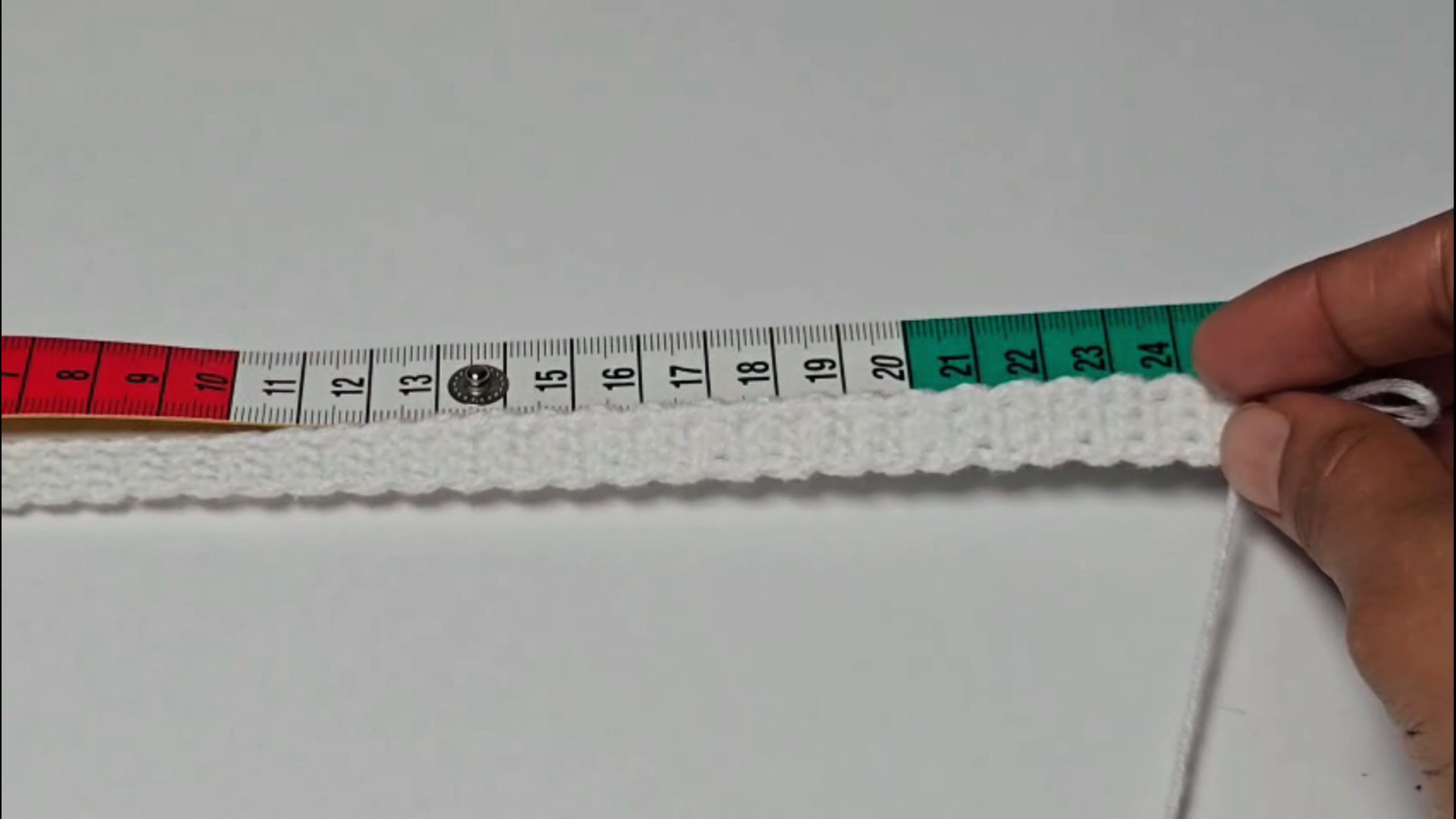 Free Crochet Evil Eye Anklet Pattern for Beginners