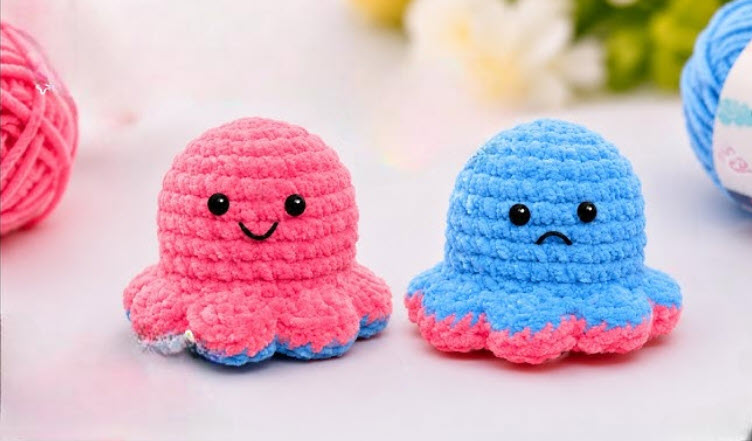 Free Crochet Octopus Amigurumi Pattern for Beginners
