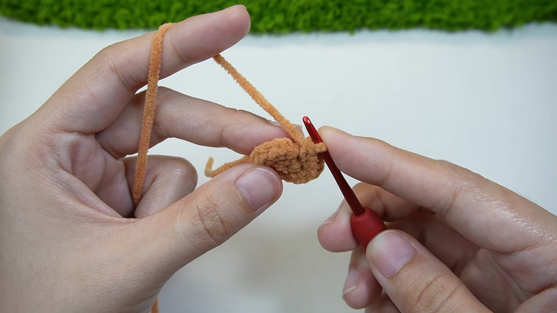 Free Crochet Pancake Buddy Keychain Amigurumi Pattern