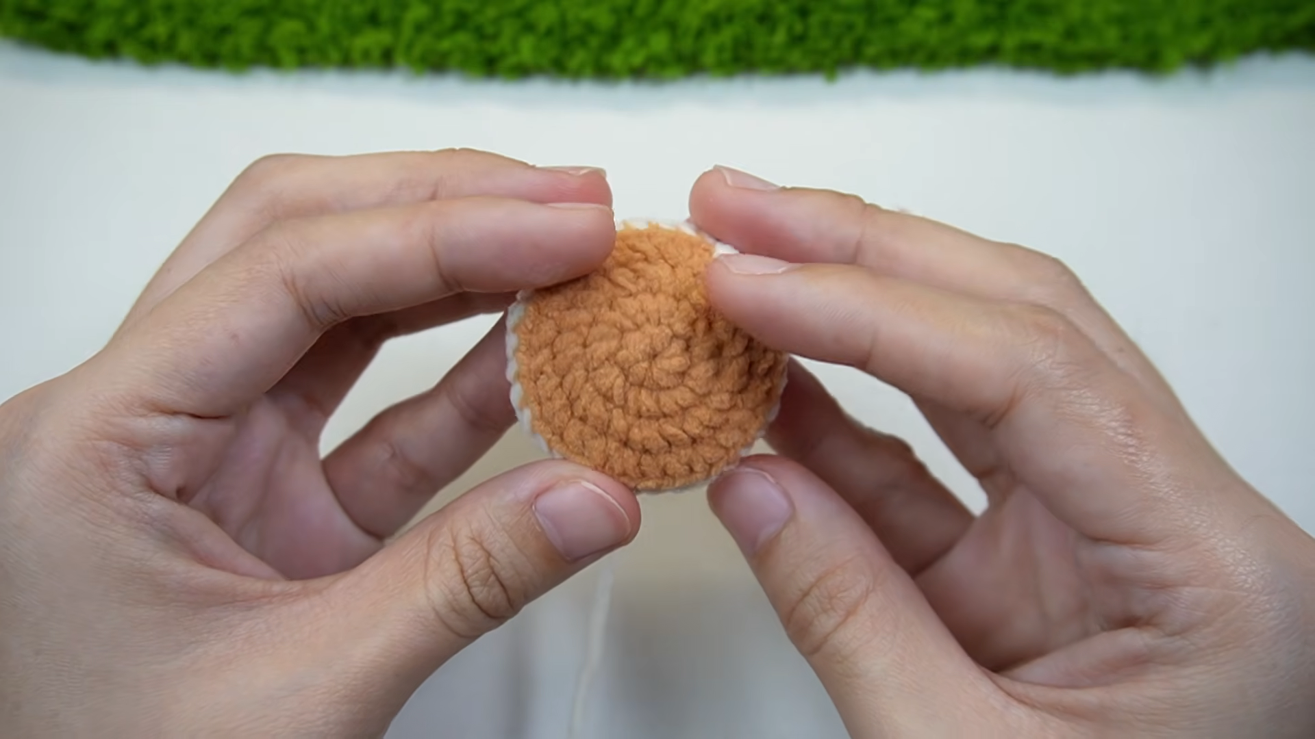 Free Crochet Pancake Buddy Keychain Amigurumi Pattern