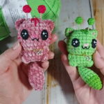 A Playful Crochet Alien Cat Amigurumi Pattern for Unique Décor (2)
