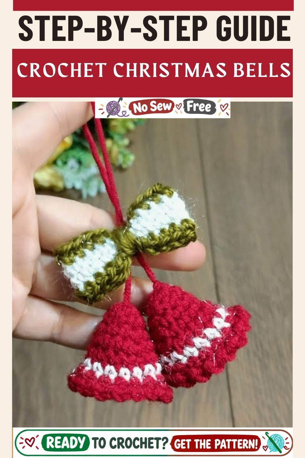 Amazing Crochet Mini Christmas Bells Pattern at Home