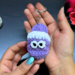 Night Crochet Slipper Keychain Pattern for Perfect Gifts (2)