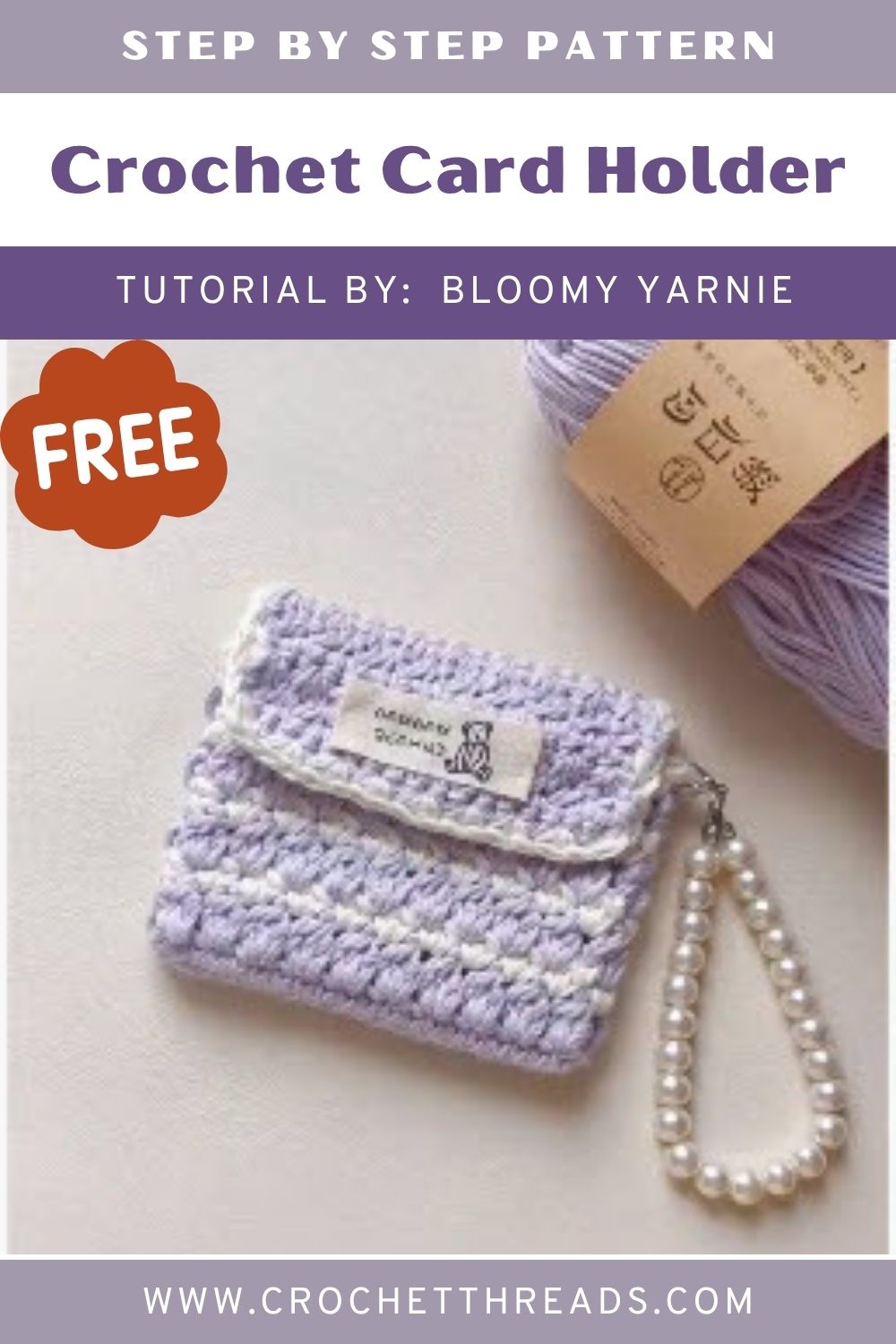 Super Mini Crochet Card Holder Pattern That Elevates Decor