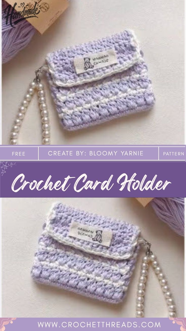 Super Mini Crochet Card Holder Pattern That Elevates Decor