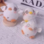 Crochet Dizzy Duck Pattern With Swirly Eyes
